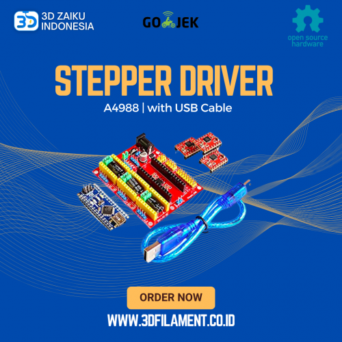 Reprap Kit CNC Shield Arduino Nano A4988 stepper driver with USB Cable